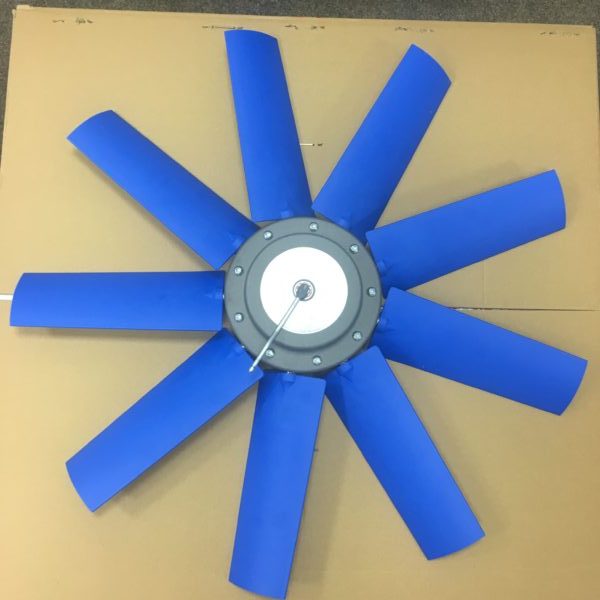 Fan C220/9 D800 S50 30° CLEANFIX for AHWI RT400 Prinoth
