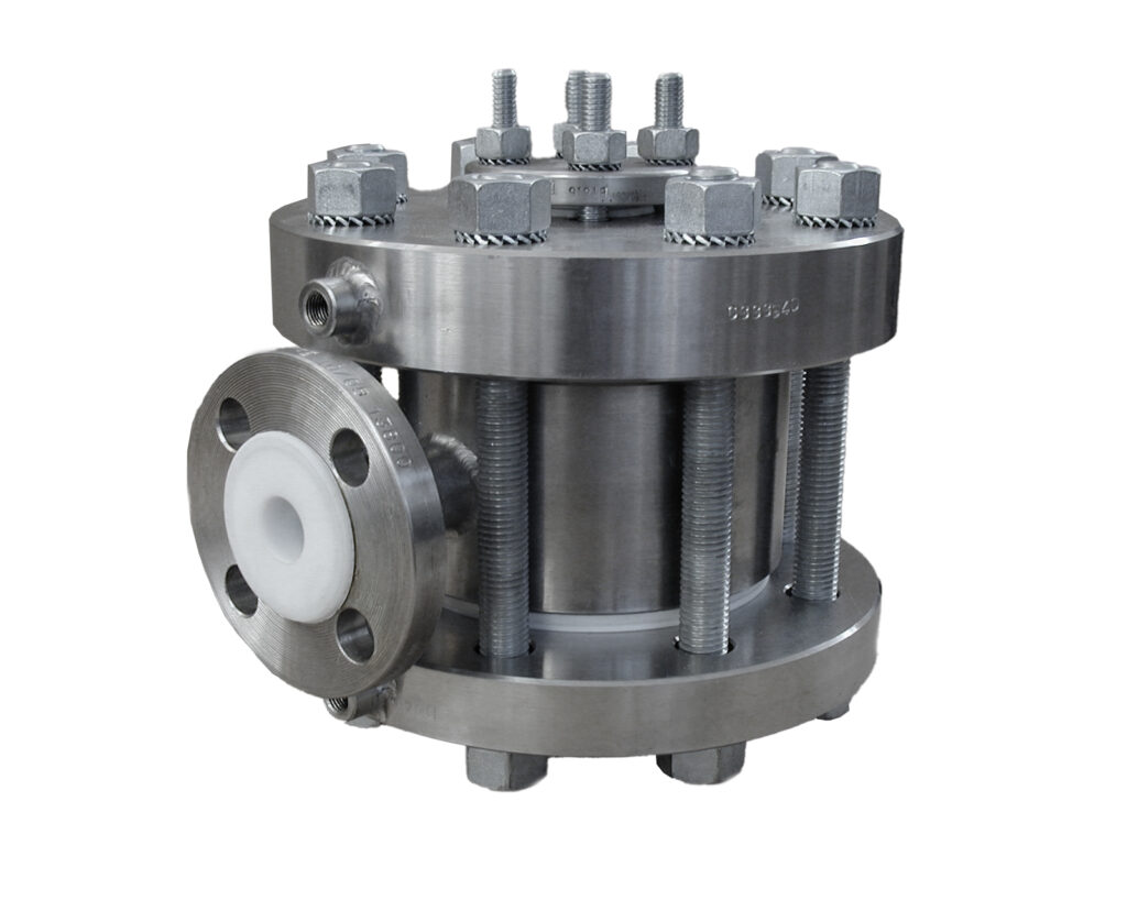 Stahl/PTFE Amaturen und Sonderteile